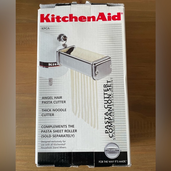 Kitchenaid angel hair and thick noodle cutter